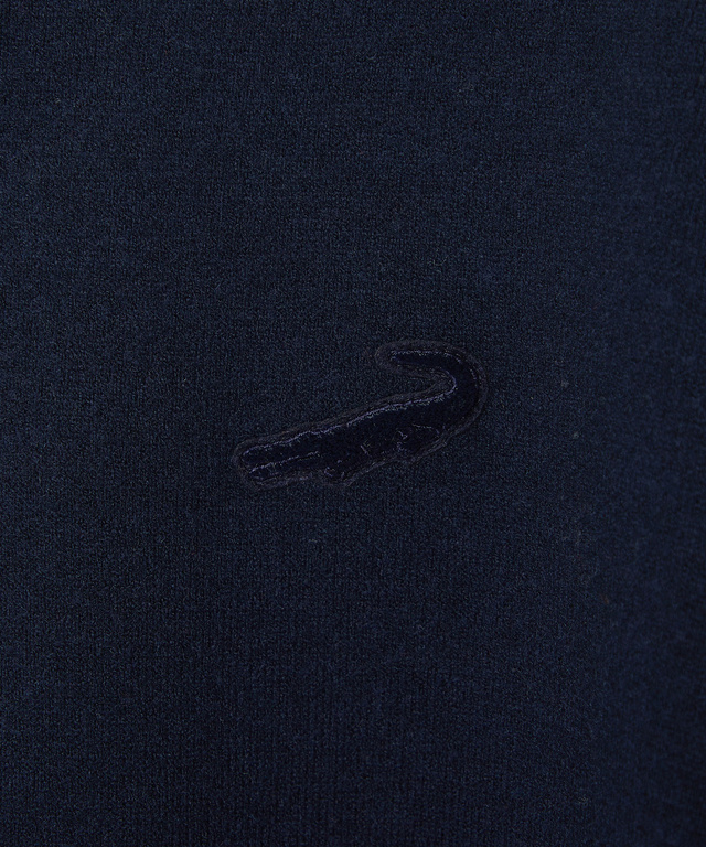 クルーネック ニット カーディガン