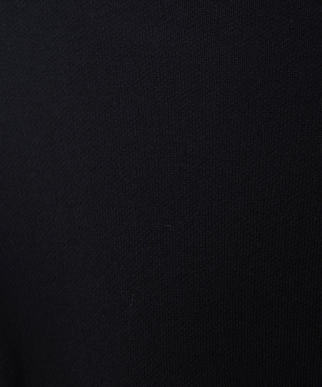 ハイネック リブデザイン ニット