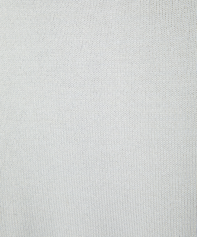 ウールブレンド アゼクルーネック カーディガン