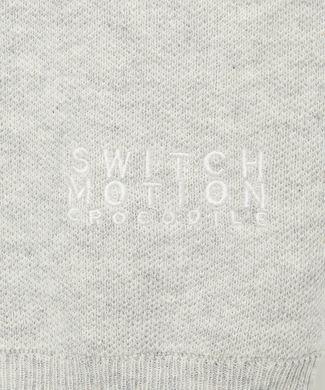 ハーフジップ パーカー プルオーバーニット