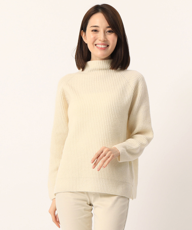ホールガーメントハイネックチュニック
