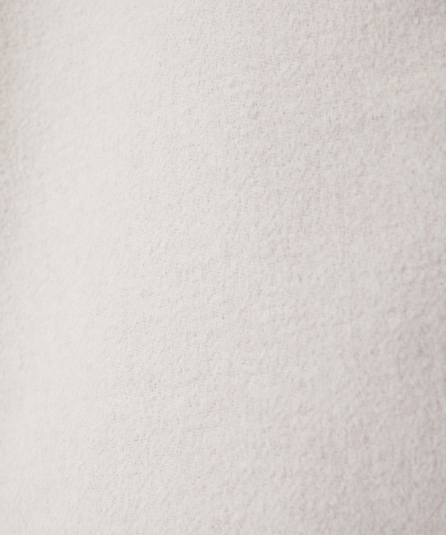 ウールブレンド フーデッド コート