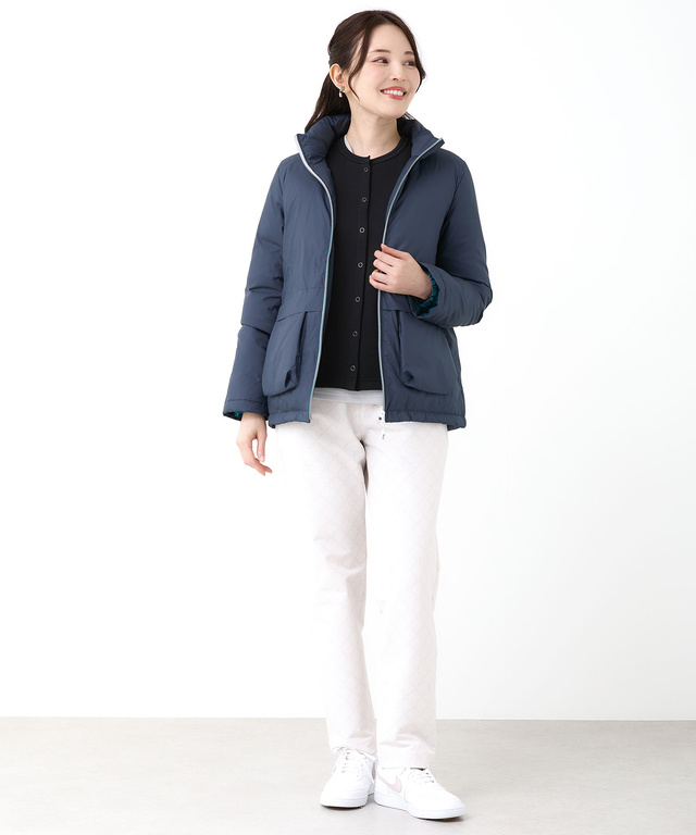 リサイクル ショートダウン ジャケット【撥水加工】