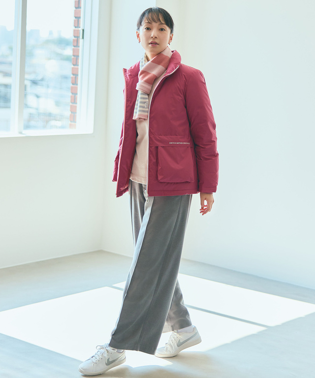 リサイクル ショートダウン ジャケット【撥水加工】