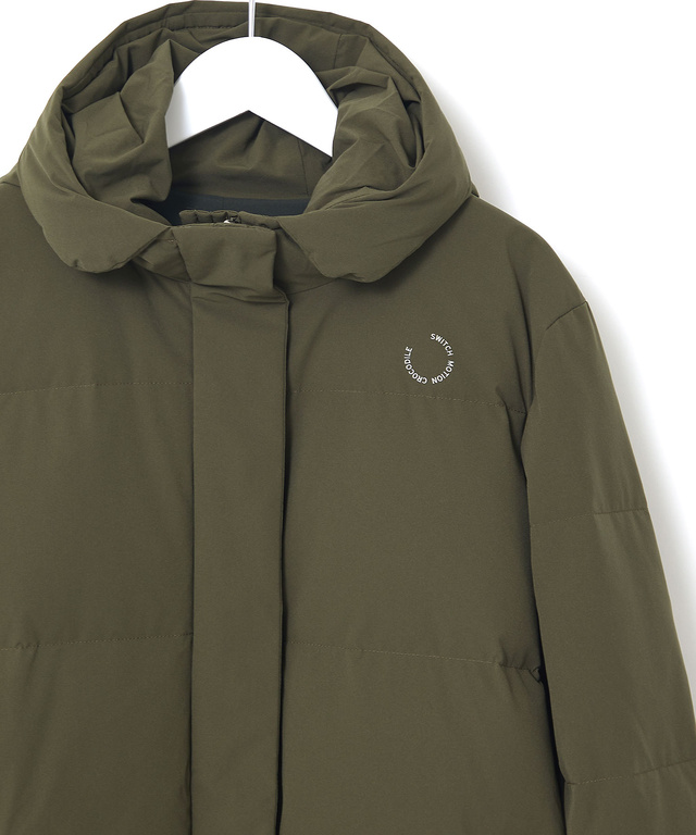 ストレッチ ミドル ダウン ジャケット