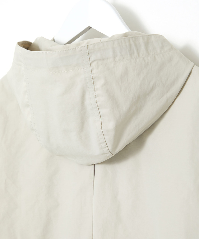 ミドル丈 フーデッドアウター