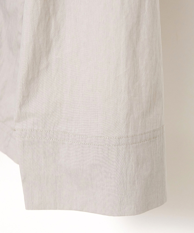 フロントボタン フーデッドジャケット【手洗いOK】