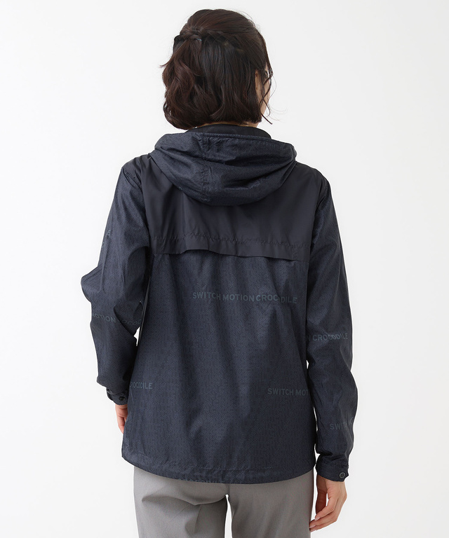 ロゴプリント ドッキング ブルゾン【手洗いOK】【撥水加工】