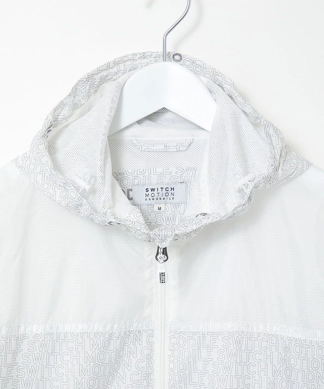 ロゴプリント ドッキング ブルゾン【手洗いOK】【撥水加工】