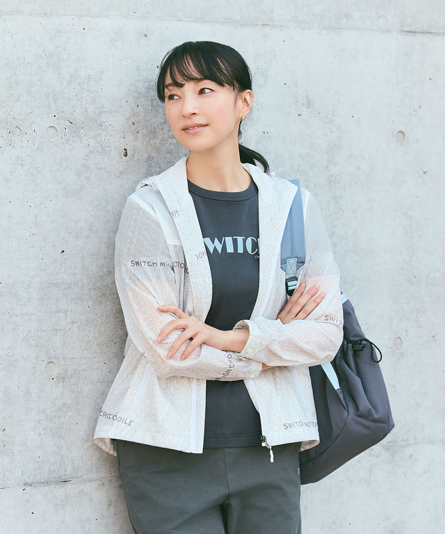 ロゴプリント ドッキング ブルゾン【手洗いOK】【撥水加工】