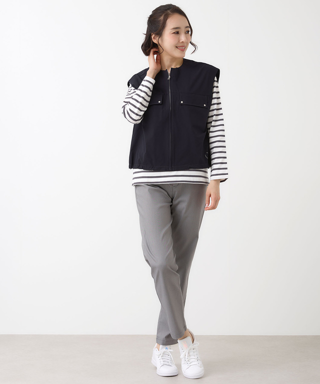 ストレッチ コンパクト ベスト【手洗いOK】