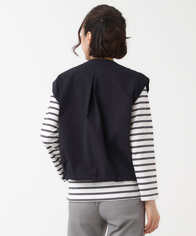 ストレッチ コンパクト ベスト【手洗いOK】