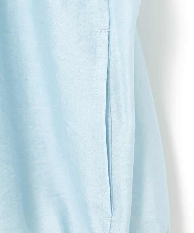 ギャザーデザイン シアーブルゾン【手洗いOK】