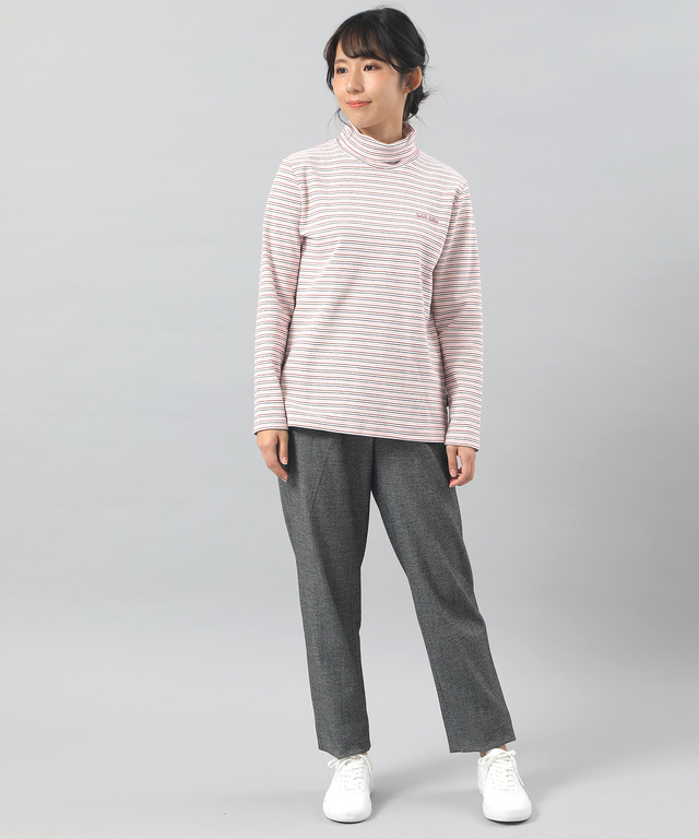微起毛9分丈パンツ