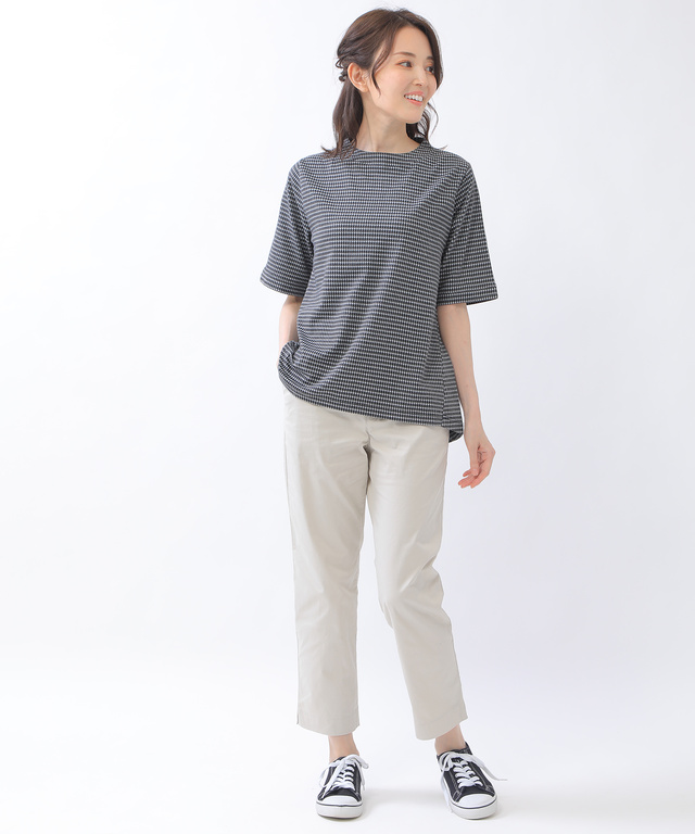 ツイル クロップド パンツ