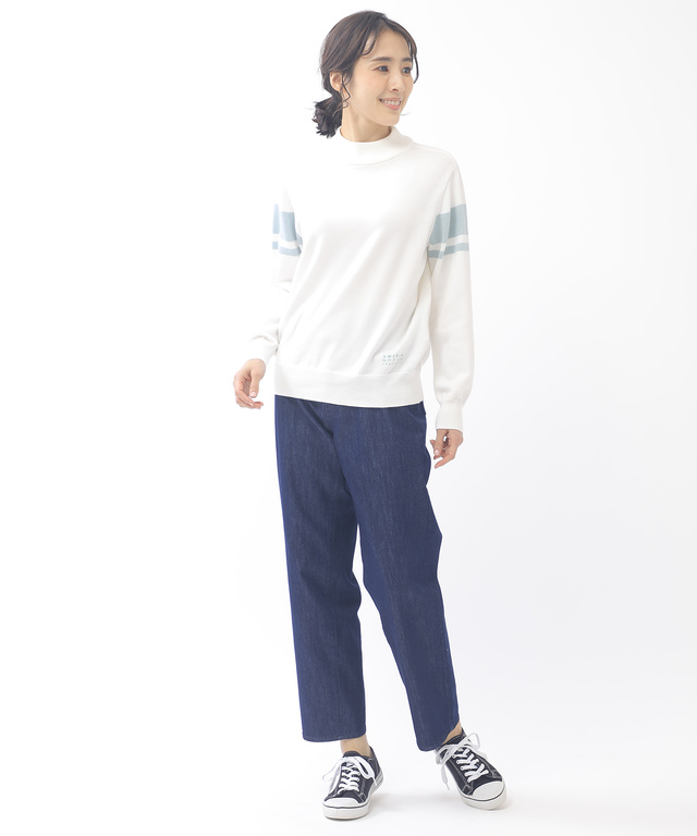 ナチュラルストレッチ ストレート デニム