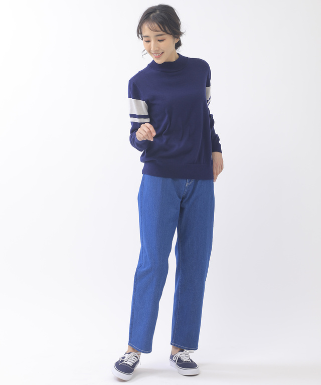 ナチュラルストレッチ ストレート デニム