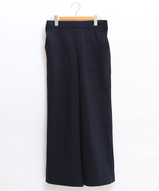 ストレッチ セミワイド パンツ【撥水加工】