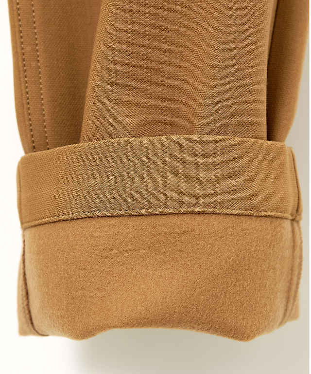 二重織 裏起毛 パンツ