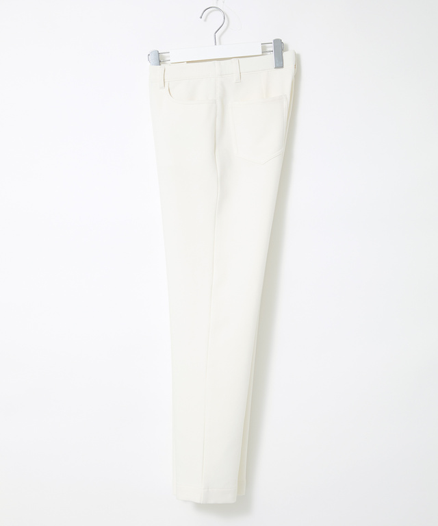 二重織 裏起毛 パンツ