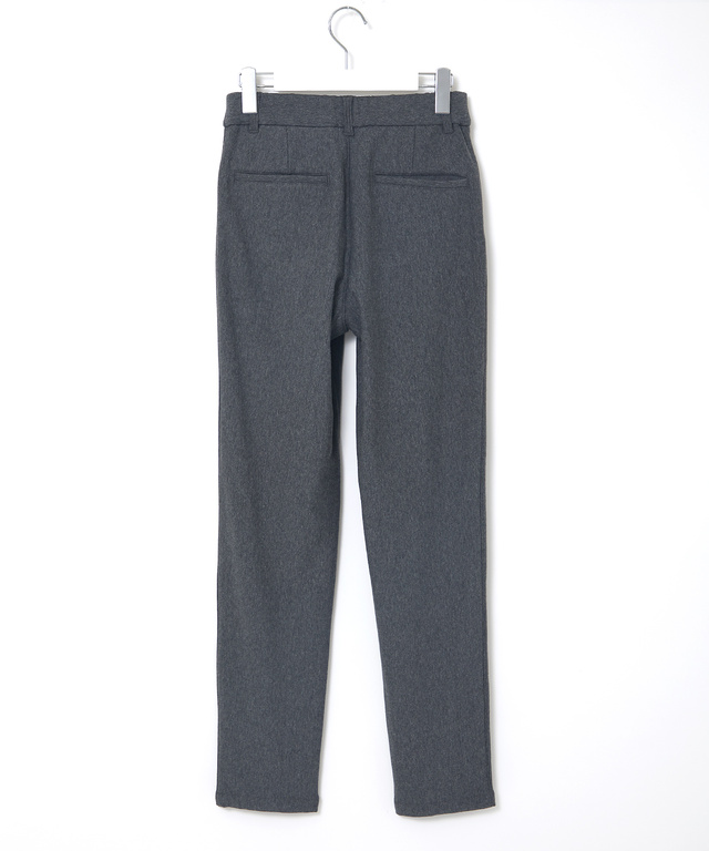 裏起毛 スリム パンツ