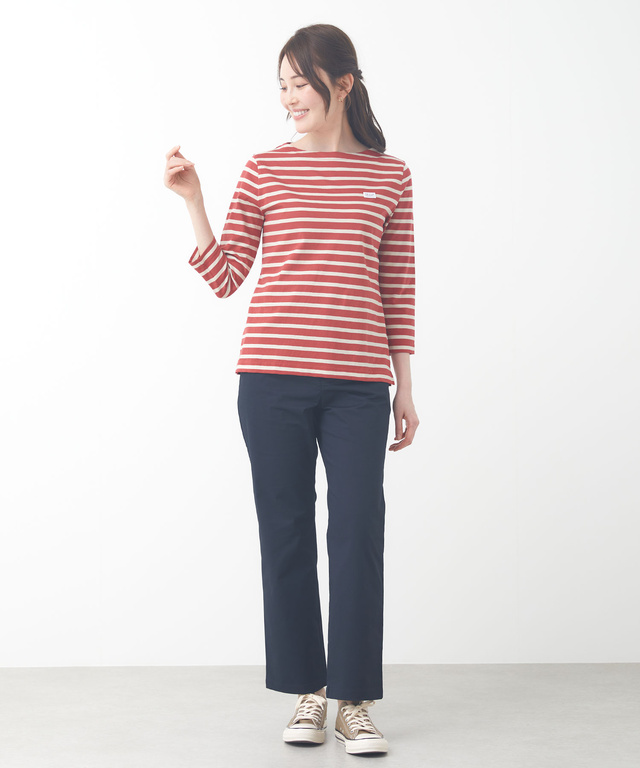 ストレッチ テーパード パンツ
