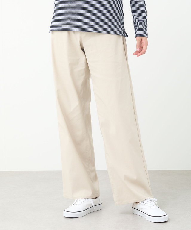 カーブ シルエット パンツ