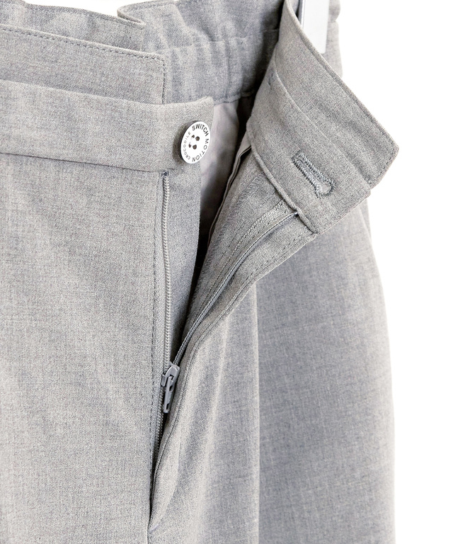 セミワイド シルエット パンツ