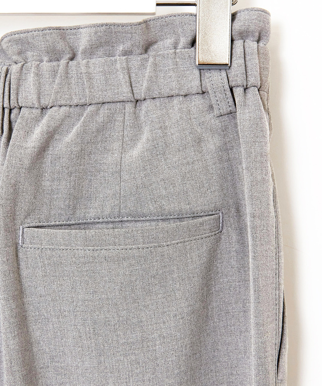 セミワイド シルエット パンツ