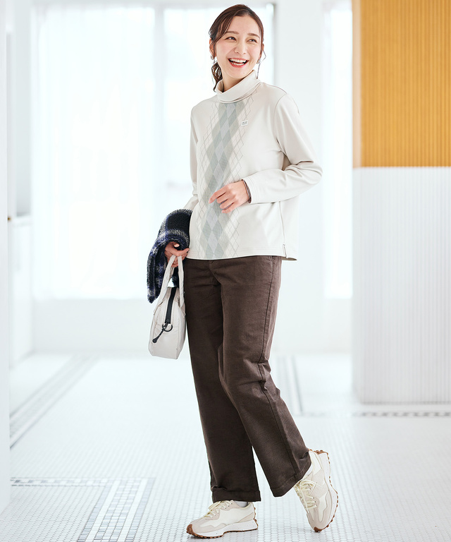 ウエストゴム コーデュロイ パンツ