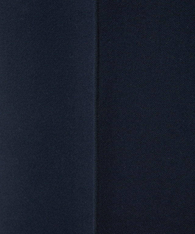 ジャージー素材 セミワイド パンツ