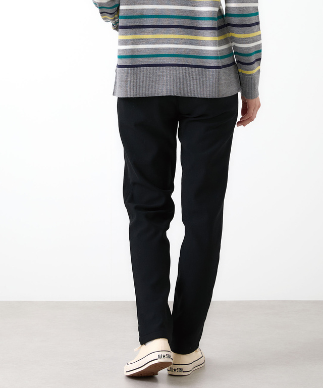 裏起毛 スリムパンツ