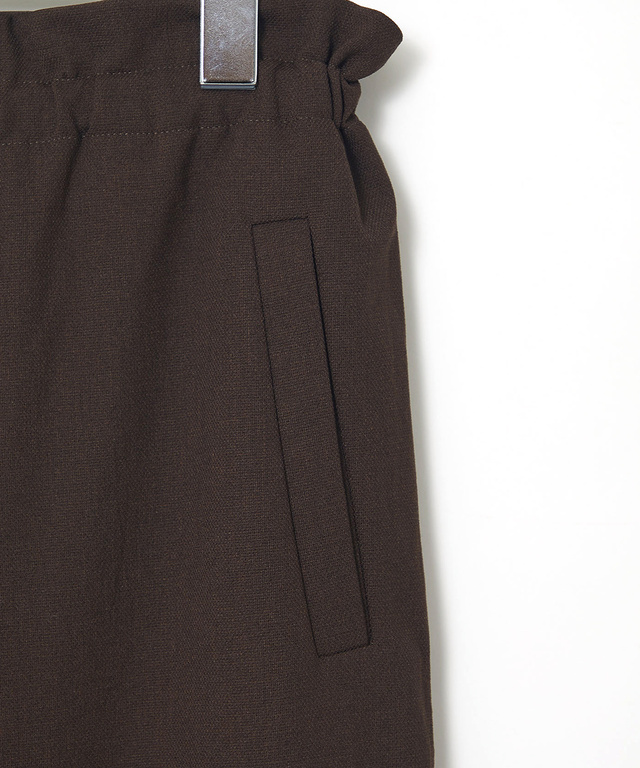 ウエストゴム ストレート パンツ