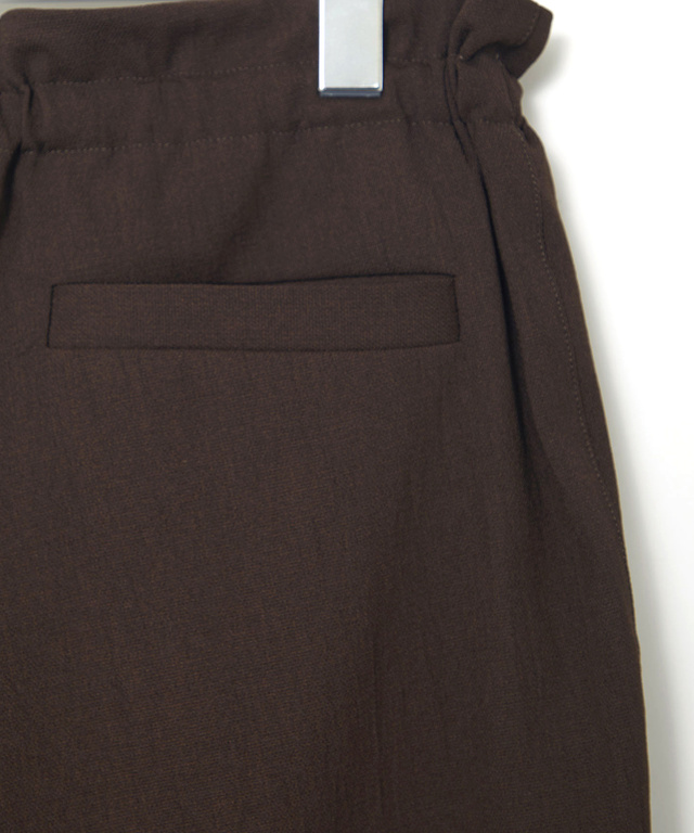 ウエストゴム ストレート パンツ