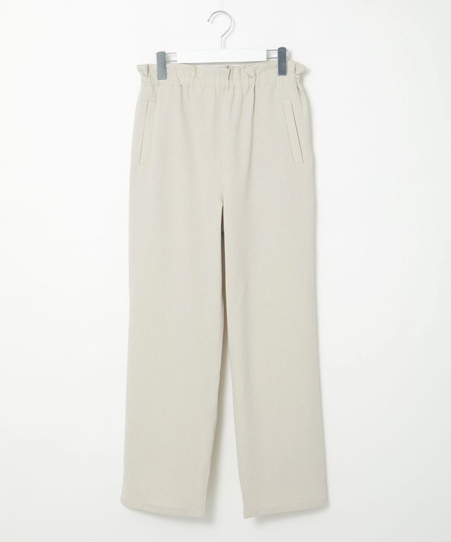 ウエストゴム ストレート パンツ