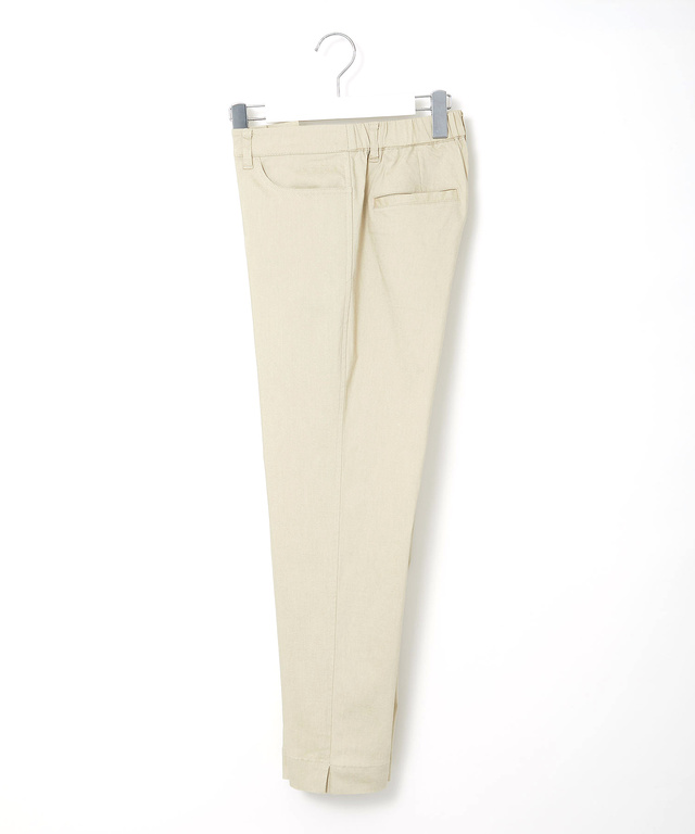 ウエストゴム テーパードパンツ【洗濯機洗いOK】