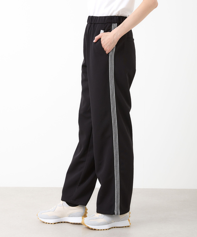 ウエストゴム ストレッチ ラインパンツ