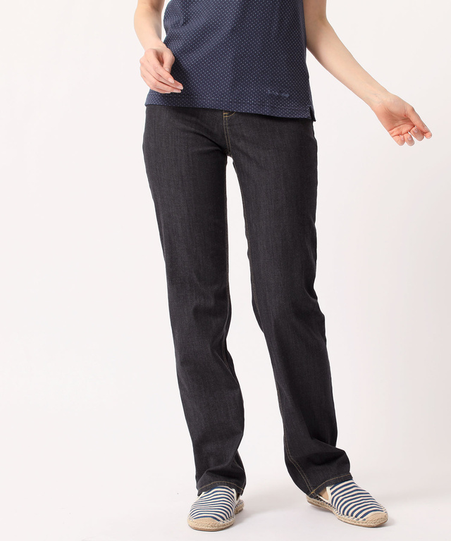 キシリデニムストレートパンツ