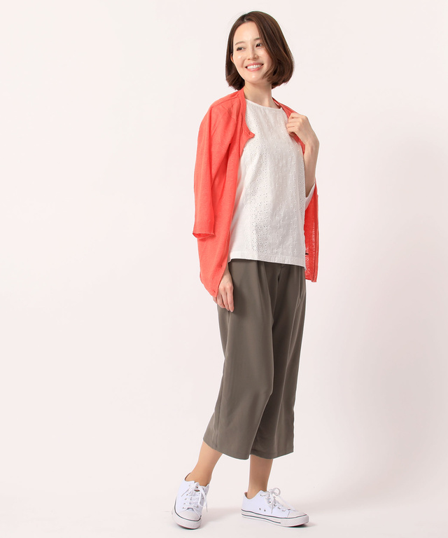 イージークロップドパンツ