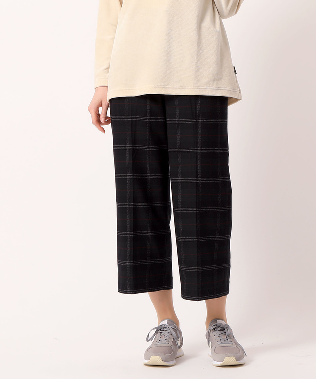 クロップドワイドパンツ
