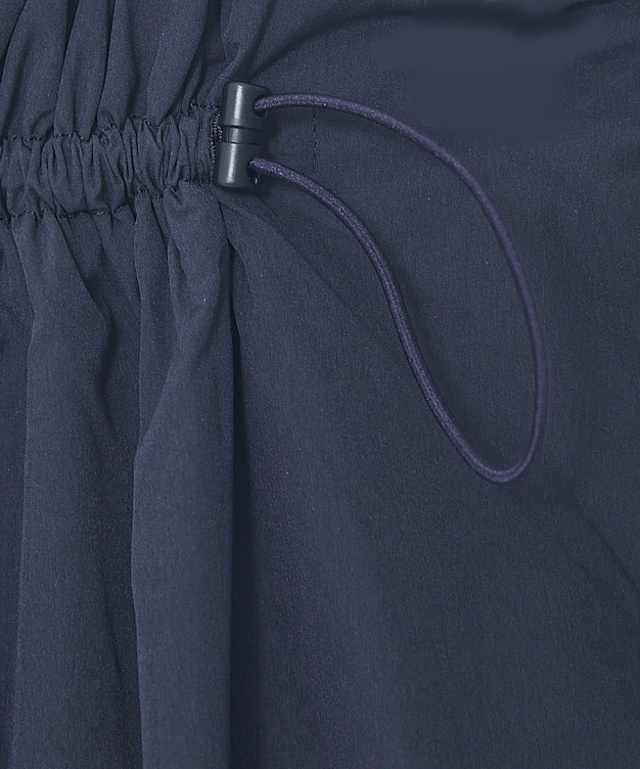 ウエストギャザー フレア スカート【吸汗速乾】