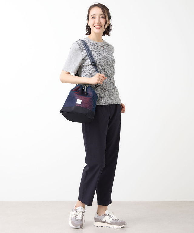 メッシュ ショルダーバッグ