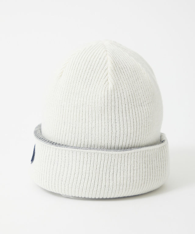 リバーシブル ワニワッペン ニットキャップ