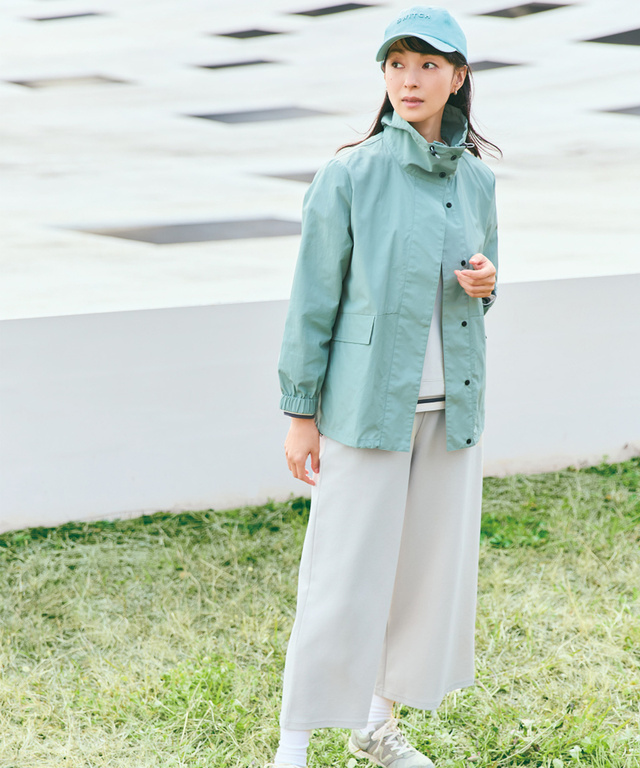 メッシュ切り替え ロゴ刺繍 キャップ