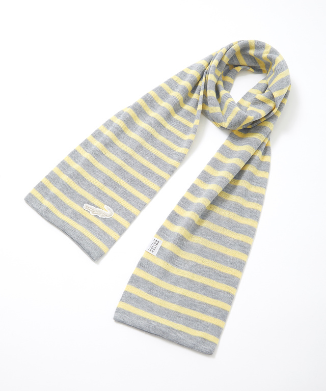 ボーダー マフラー【手洗いOK】