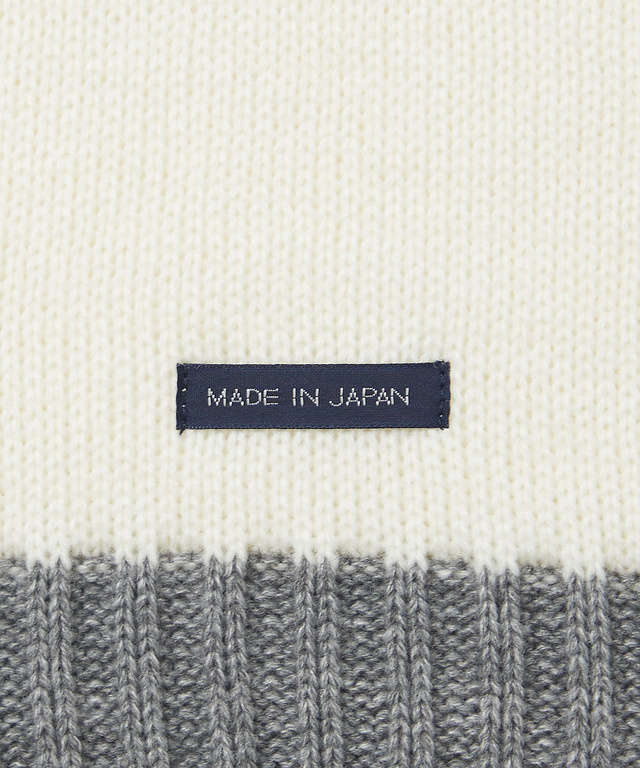 ウールブレンド 差し込み マフラー