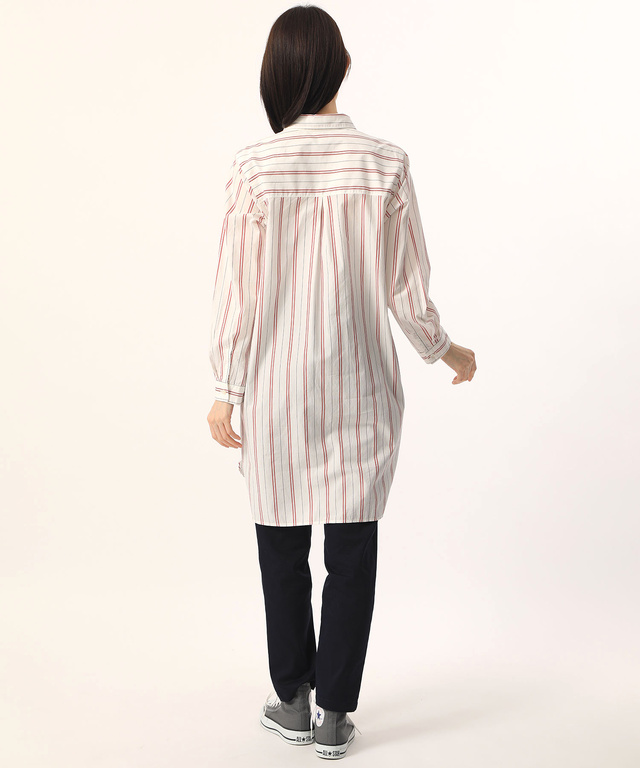 ストライプチュニック
