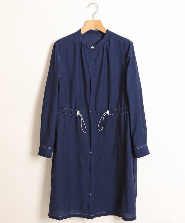 衿シャーリングシアーチュニック