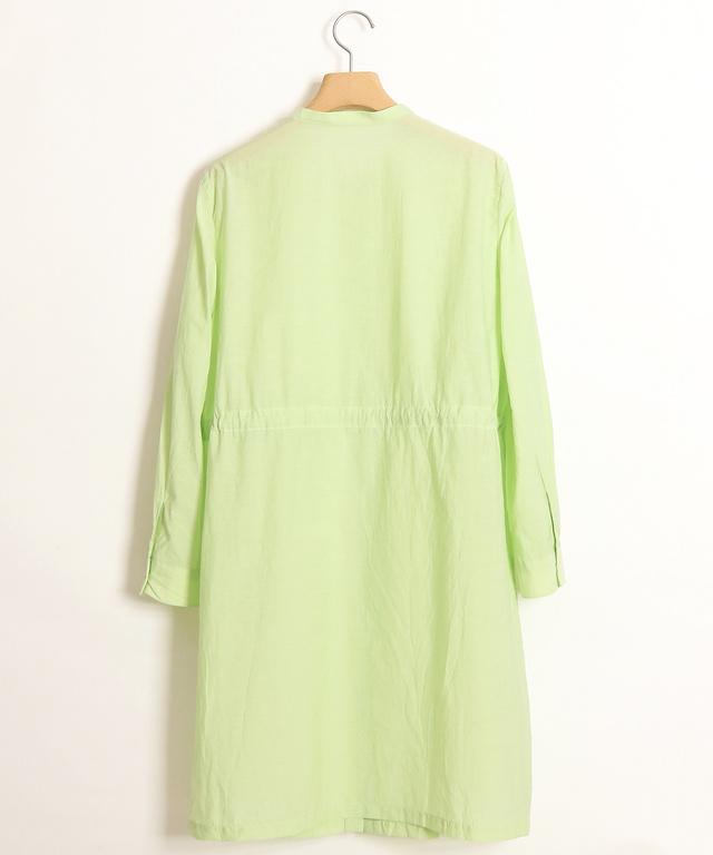 衿シャーリングシアーチュニック
