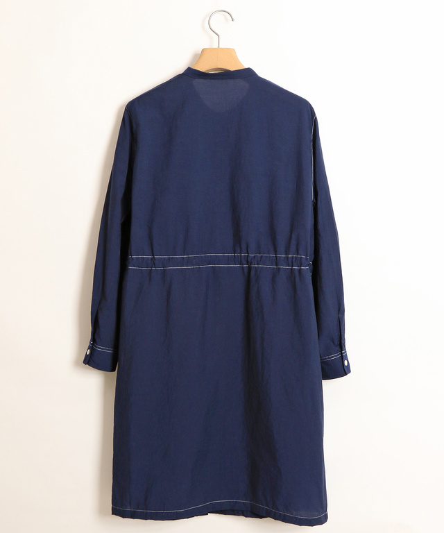 衿シャーリングシアーチュニック